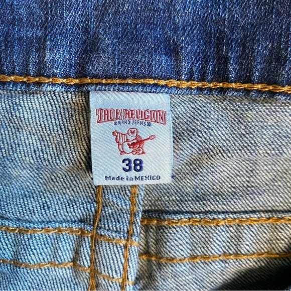 Vintage True Religion Straight Jeans Men’s Size 38 - Picture 2 of 12